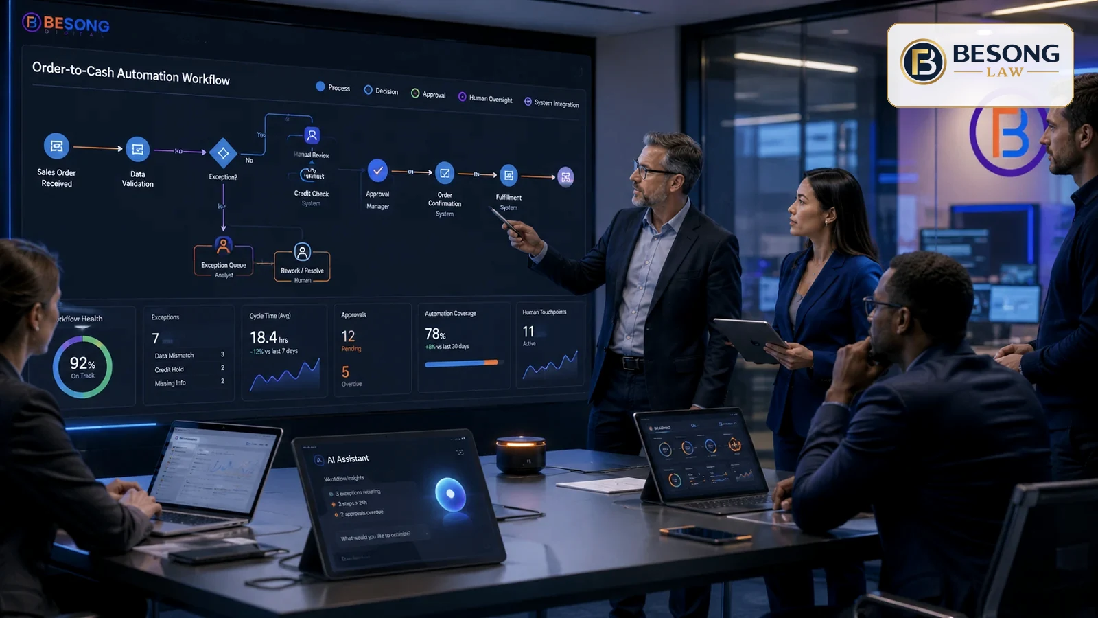 Legal operations and technology environment