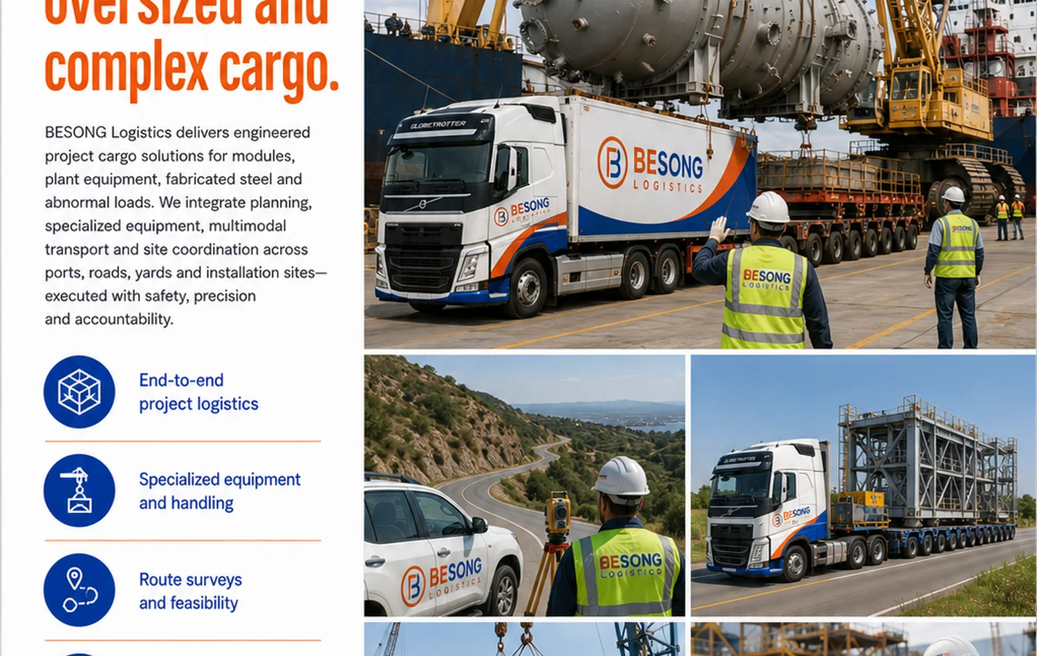Project cargo: control begins before the first movement